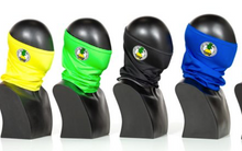 Load image into Gallery viewer, Hyperflex Ben Gravy UV 50 Face Shield Neck Gaiter Fishing Mask Pineapple