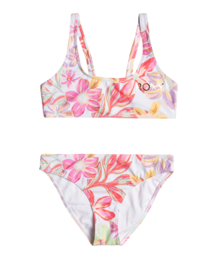 Roxy Girl's Tropical Time Bralette Set Swimwear
