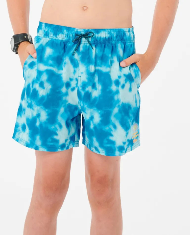 Rip Curl Cosmic Tides Tie Volley Boys Shorts
