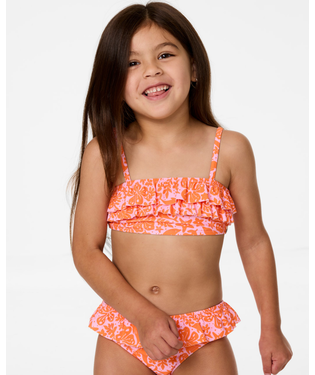 Rip Curl Girls Sun Swell Frill Bikini Set
