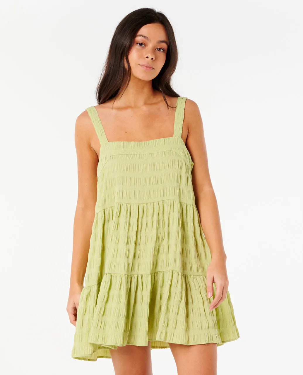 Rip Curl Cala Nights Seersucker Mini Dress