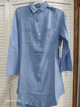Load image into Gallery viewer, LA Class Cotton Button Down Womens Shirt
