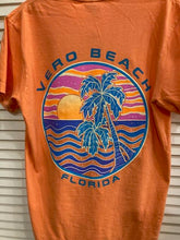 Load image into Gallery viewer, Sherry Palms W/Sunset Circle SST
