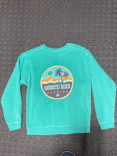 Load image into Gallery viewer, Blue 84 Youth Grookey Wave/Palms/Turtle SweatShirt
