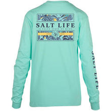Load image into Gallery viewer, Salt Life Womens Loungin Hibiscus SST
