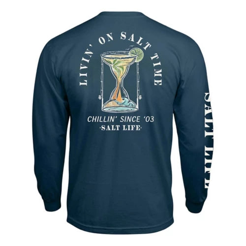 Salt Life Hourglass Mens LS T