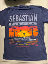 Load image into Gallery viewer, Sherry Distressed Gator Scene Sebastian SST
