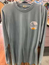 Load image into Gallery viewer, Sherry Distressed Circle Sunset W/Palm Trees LST
