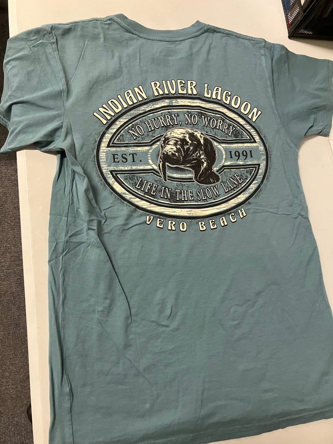 The Duck Co. Distressed Crest Manatee