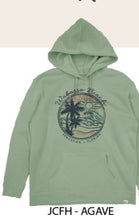 Load image into Gallery viewer, Blue 84 Ursaluna Palms/Waves Hoodie
