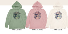 Load image into Gallery viewer, Blue 84 Ursaluna Palms/Waves Hoodie
