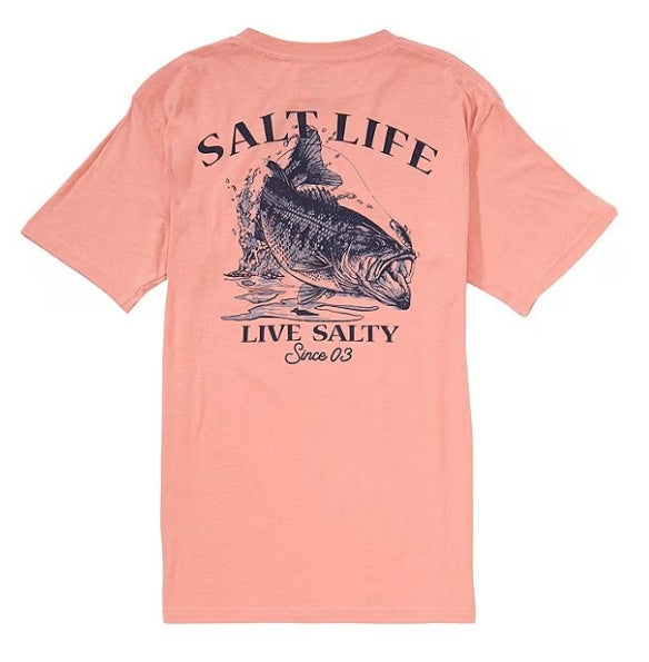 Salt Life Salty Bass Mens SST