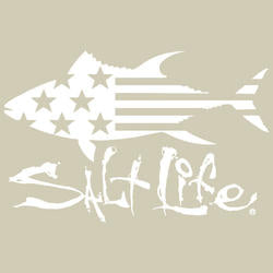Salt Life Tuna Flag Decal SAD966