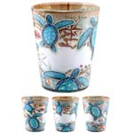 American Gift Turtles/Map Shot Glass Vero Beach