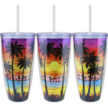 Load image into Gallery viewer, American Gift 24oz Tumbler w/straws
