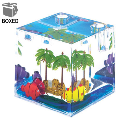 American Gift Fish & Palms Square PW