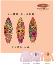 Load image into Gallery viewer, Lakeshirts Altered Lattitude Womens Flowered Surfboard SPF 50 LS
