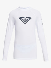 Load image into Gallery viewer, Roxy Whole Hearted LS Girls Rashguard
