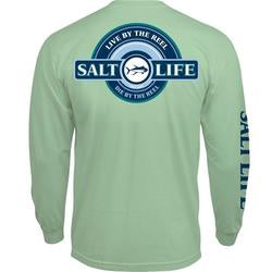 Salt Life Men's Live by the Reels LS T-shirt