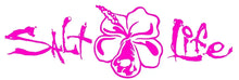 Load image into Gallery viewer, Salt Life Hibiscus Decal Medium SAD931
