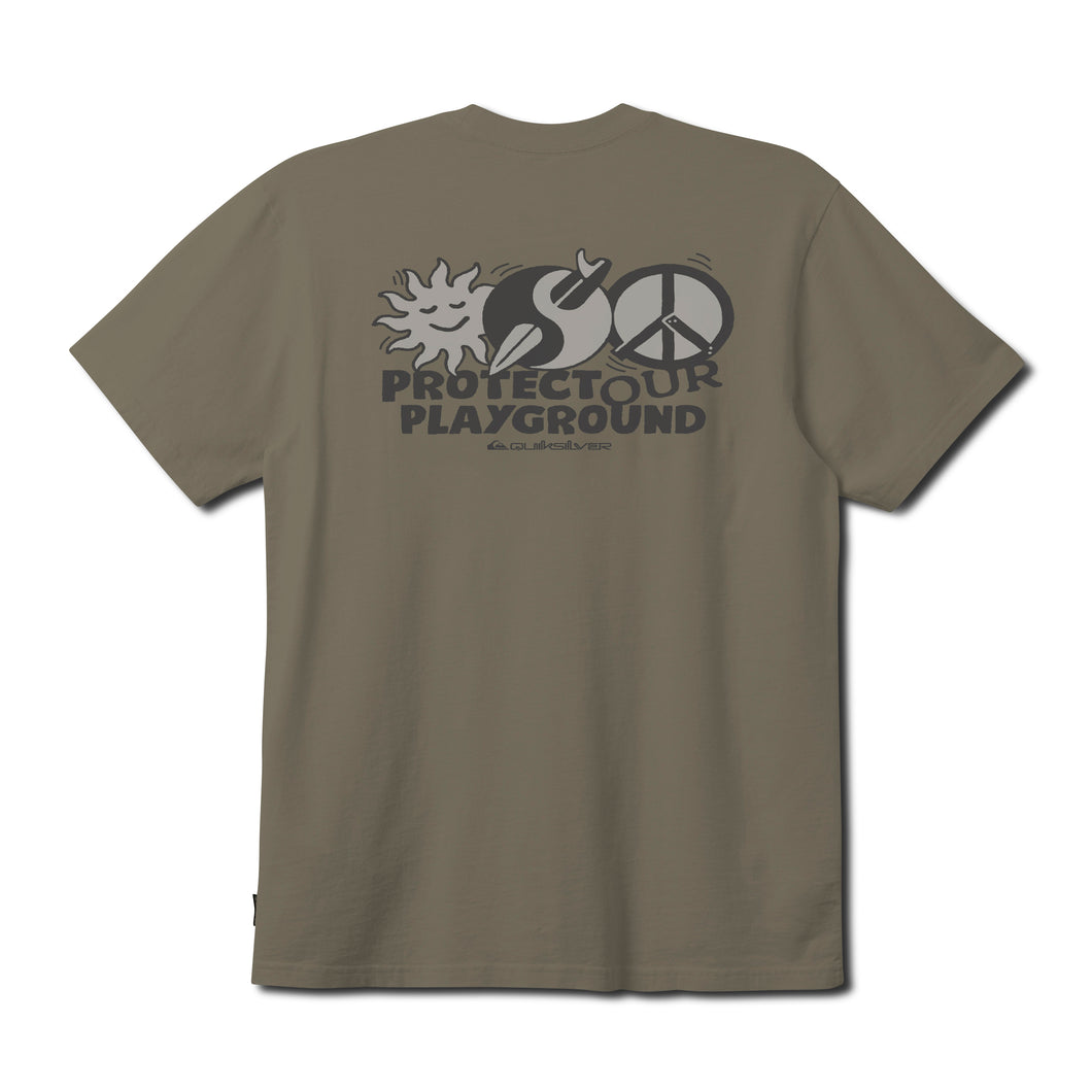 Quiksilver Men's Wake Up World SS T-Shirt