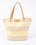Rusty Haley Straw Beach Bag
