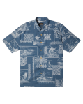 Quiksilver Mens Bill Fish Button Down SS