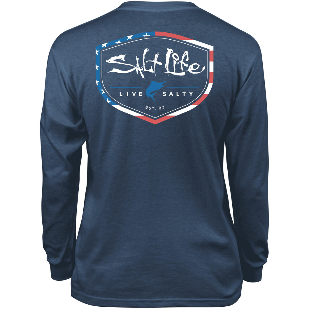 Salt Life Amerishield LS Youth