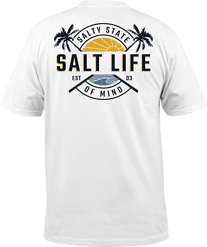 Salt Life Mens First Light pocket TS