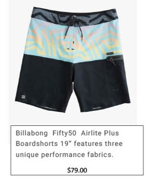 Billabong Fifty50 Air Slr Mens Board Shorts
