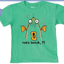 Load image into Gallery viewer, Lakeshirts Blue 84 Fish Face Infant SS TShirt
