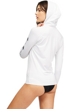 Load image into Gallery viewer, Billabong Women&#39;s Core Surfdaze LS Zip Up Rashguard Hoodie
