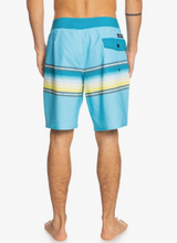 Load image into Gallery viewer, Quiksilver Men&#39;s Surfsilk Sun Faded Boardshorts Blue/Yellow
