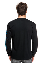 Load image into Gallery viewer, Quiksilver Men&#39;s Twin Fin Blend Long Sleeve Tee T-shirt
