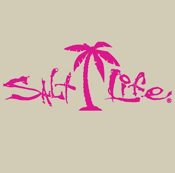 Salt Life Signature Palm Tree Decal SA188