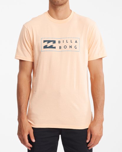 Billabong Men's Orange United SS tee