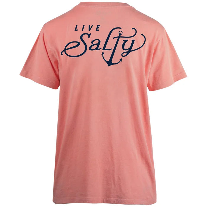 Salt Life Salty Anchor Short Sleeve Tee