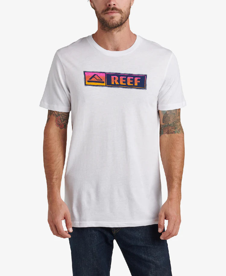 Reef Lucis SS Graphic Tee Marshmallow