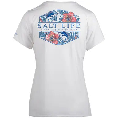 Salt Life Womens Sailin Tropics SS SLX